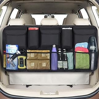 WENINETIES Car Boot Organiser for Mercedes Benz Vito (W447) Extra Long 2014-2024 2025, Foldable Stable and Waterproof Practical Car Boot Bag Box