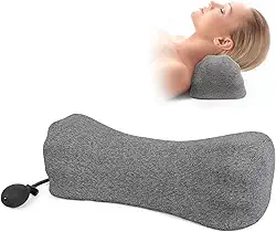 RESTCLOUD Travesseiros de pescoço para alívio da dor para dormir, travesseiro de pescoço rolado almofadas cervicais para alívio da dor no pescoço e altura firme ajustável