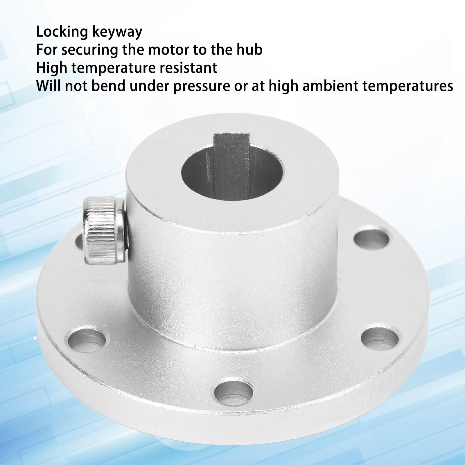 SUNGOOYUE Acoplamiento de Brida RC, Conector de Acoplamiento de Eje de Brida de Aleación de Aluminio de Alta Dureza Universal de 14 Mm para Accesorios RC