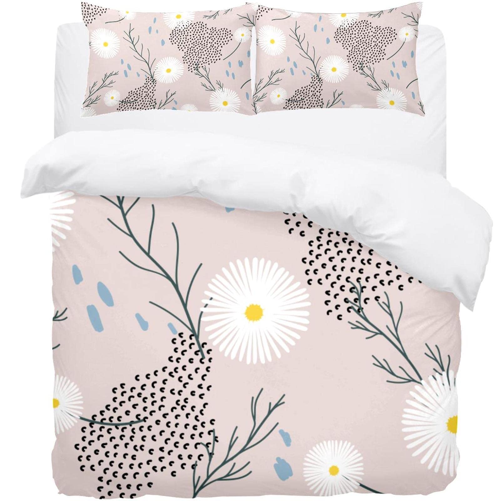 Parure de lit à fleurs rétro pour transformer votre chambre en un cocon de douceur