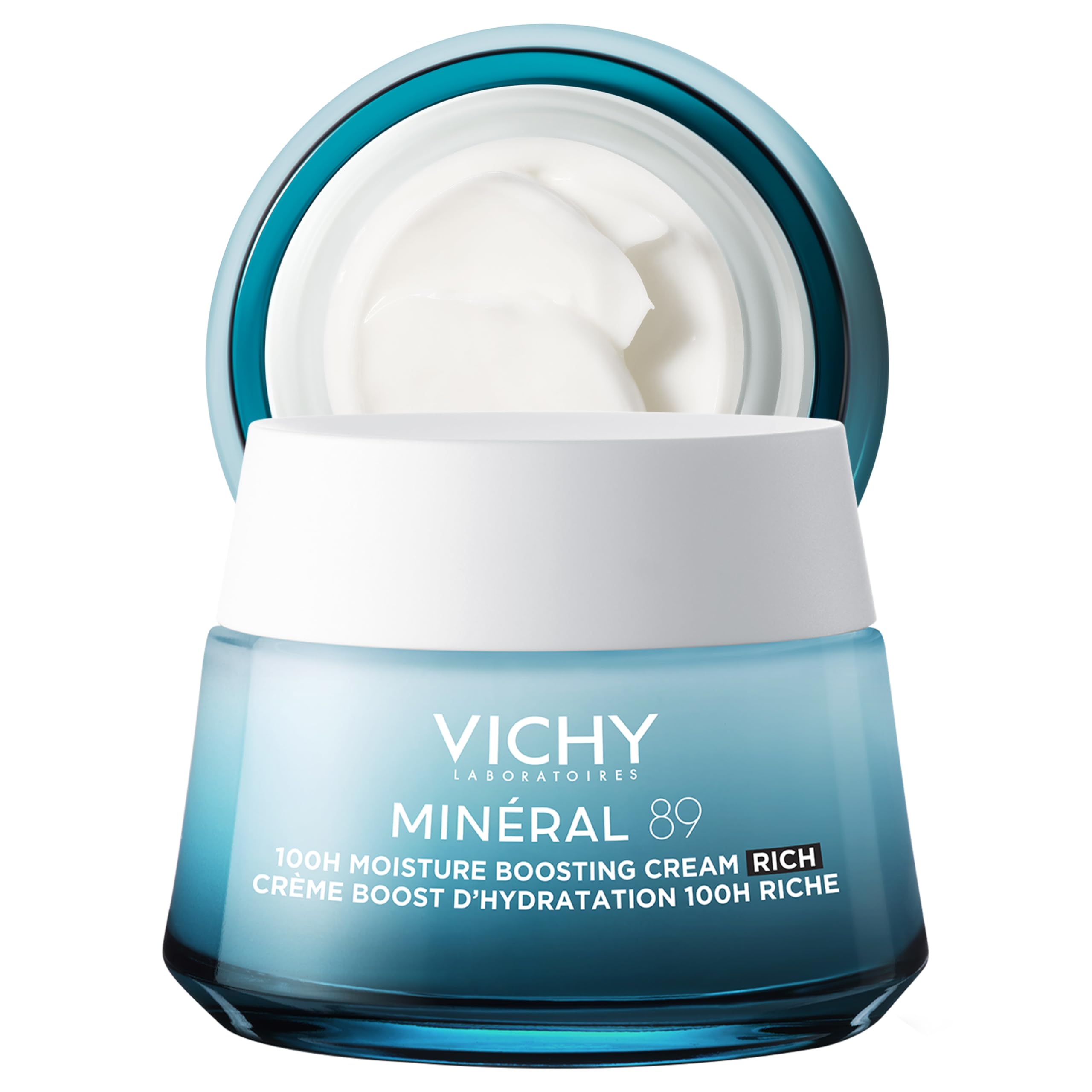Vichy Minéral 89 Viso Idratante Cream 72H Ricca, 50 ml