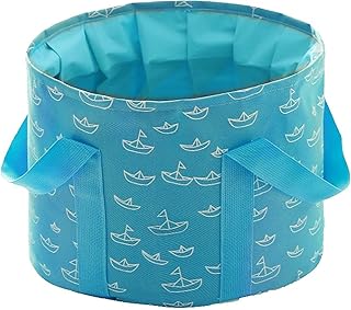 Collapsible Bucket for Soaking Feet-25L Portable Travel Foot Bath Tub, Foot Soaking Bath Basin Portable, Foot Spa Soaking Feet Home Pedicure Basin Outdoor Camping,Blue