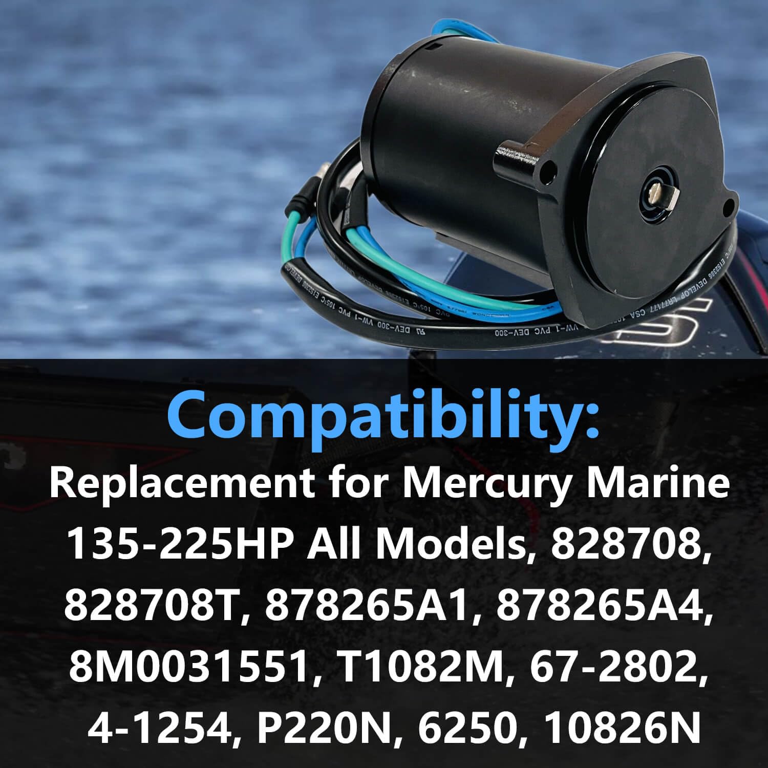 スターター マーキュリーマリン用 135-225HP 全モデル 828708、828708T