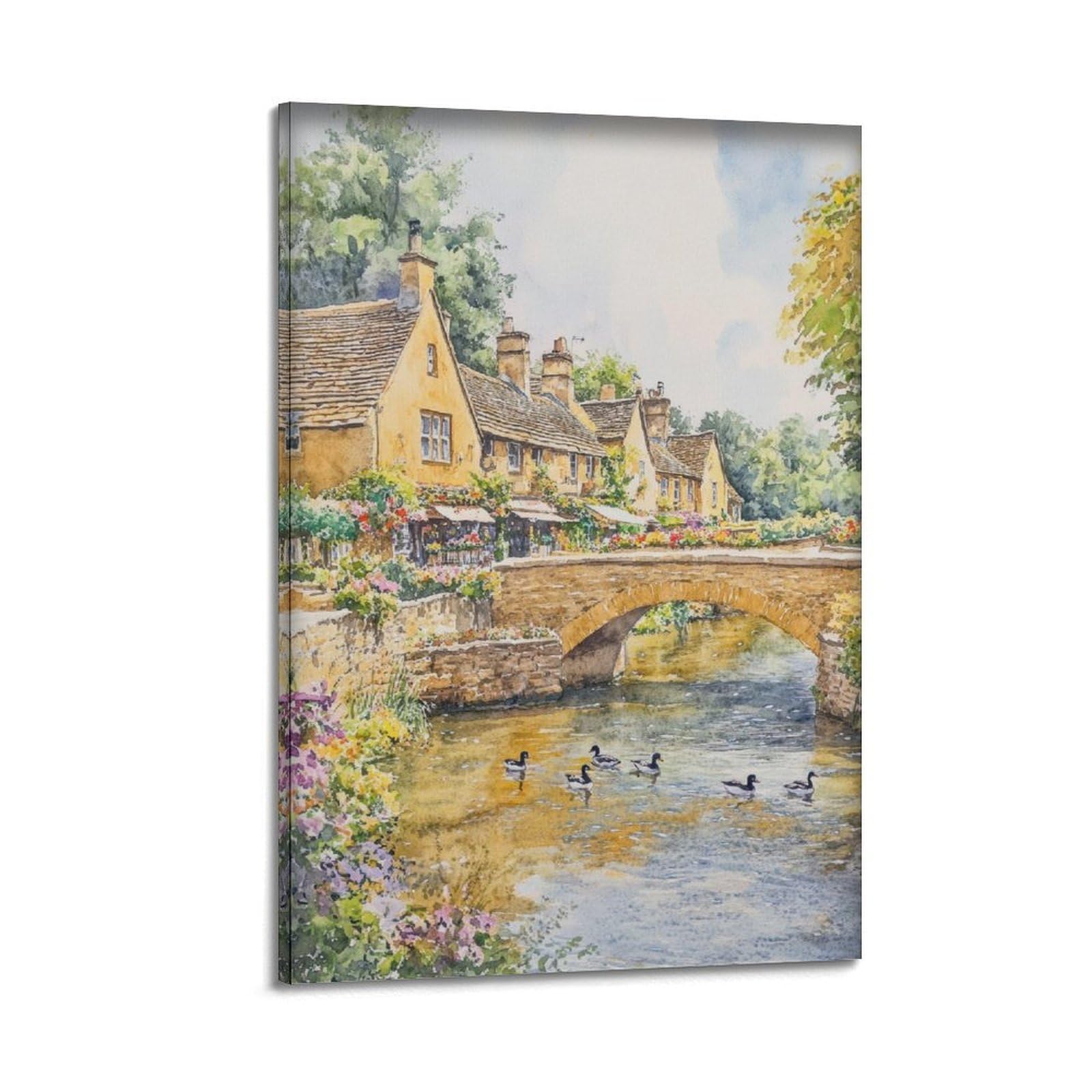 xiaoxiaoshen Bourton2 Canvas Poster Wall Art Prints Room Aesthetic Murals Bedroom And Living Decorations 20x30inch(50x75cm)