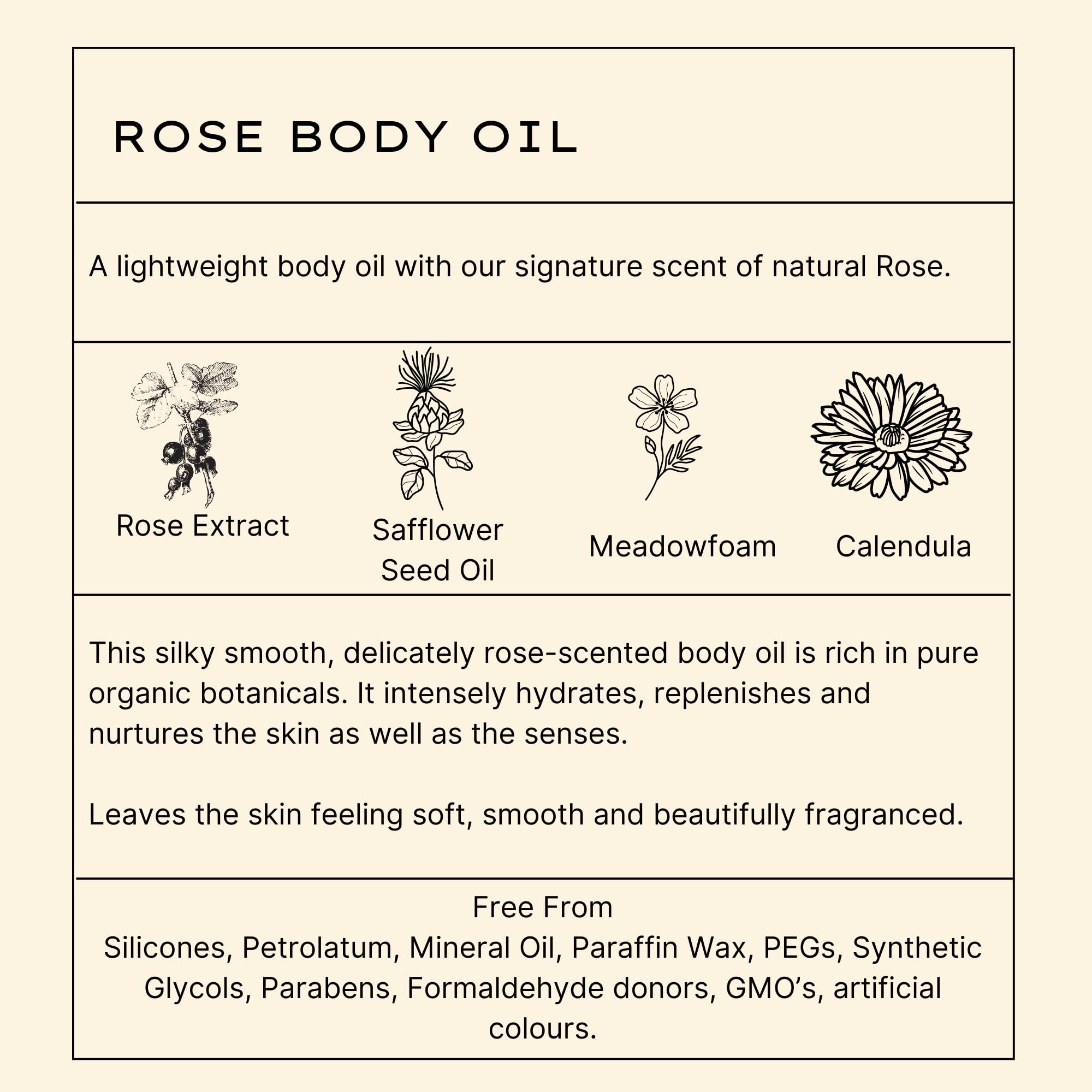 Jurlique Rose Body Oil, 3.4 fl oz (100 ml)