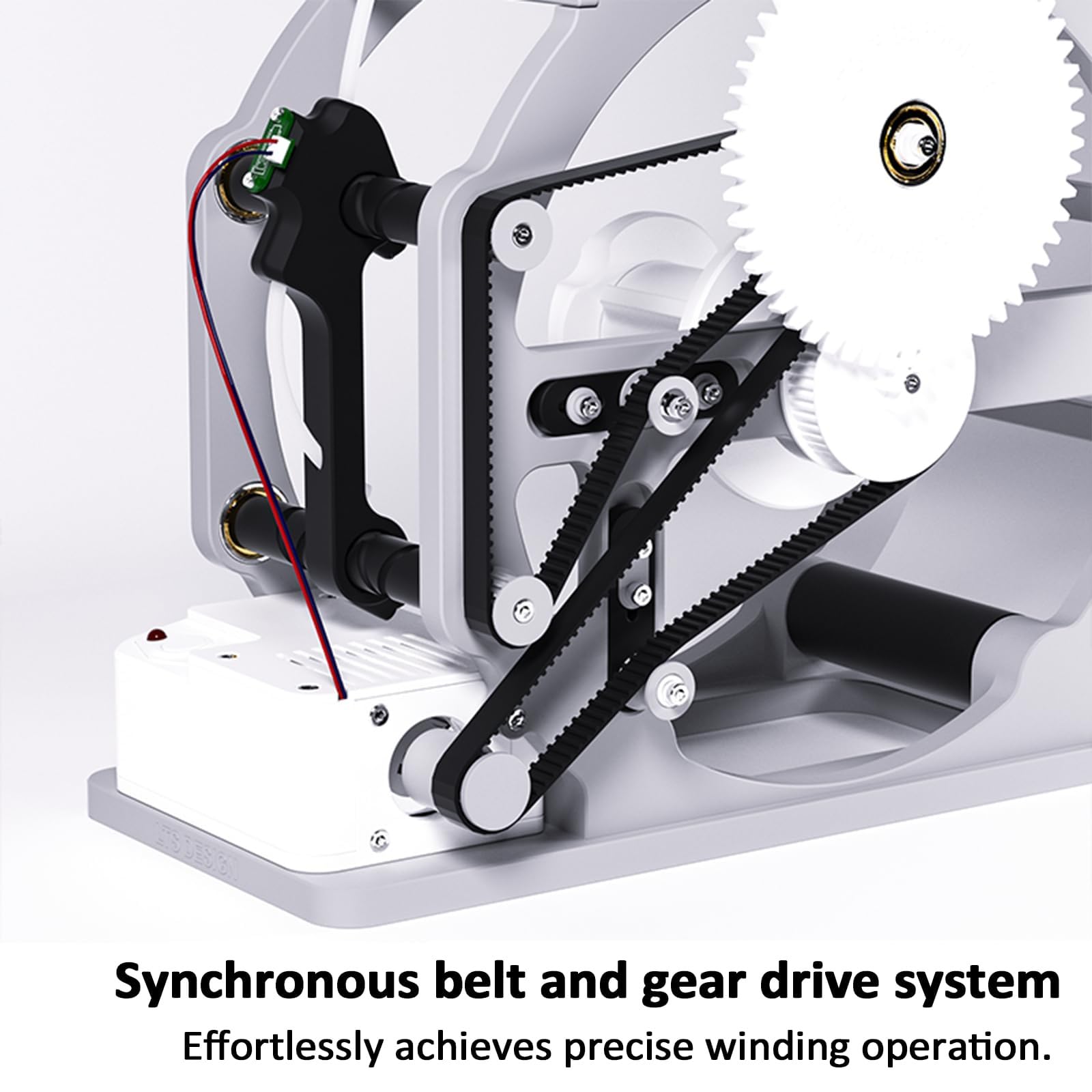 Rebobinador de filamento para impresora 3D, bobinador de bobina de velocidad ajustable, parada de arranque automático, rebobinador eléctrico para bobinas de 1 kg, suministro de impresión 3D