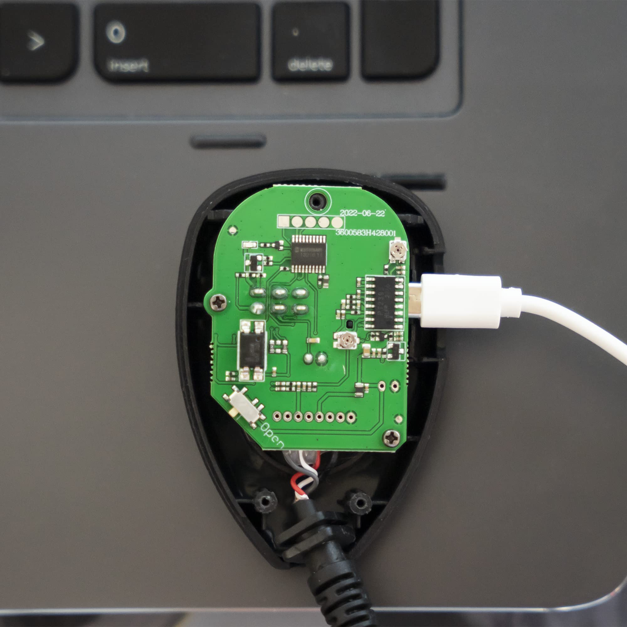 PNI Microfono Echo One 6500 7120 con modalità eco e segnale acustico programmabile