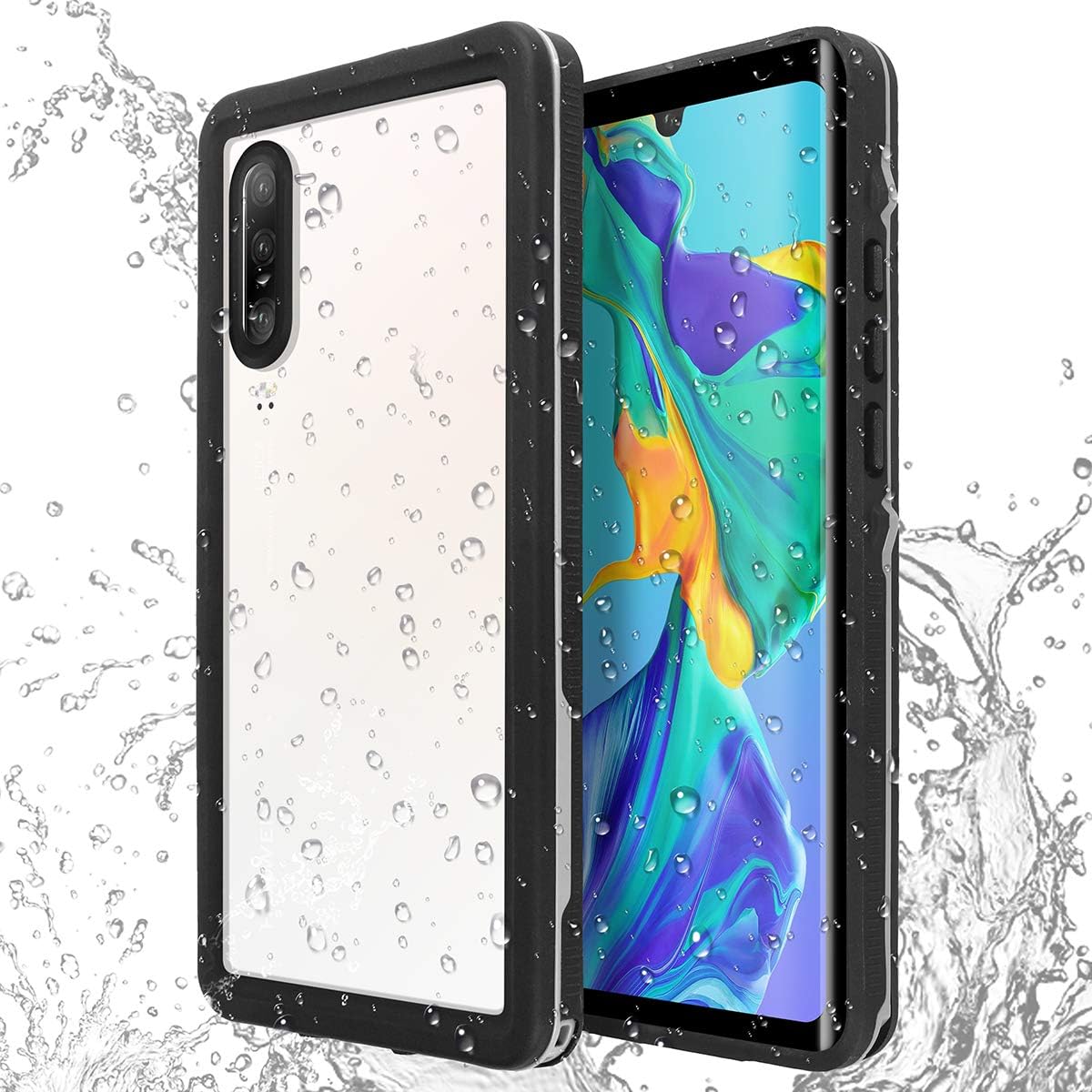 Ist Das Huawei P30 Pro Wasserdicht AICase Kompatibel Huawei p30 Wasserdicht Hülle, IP68 Zertifiziert voll