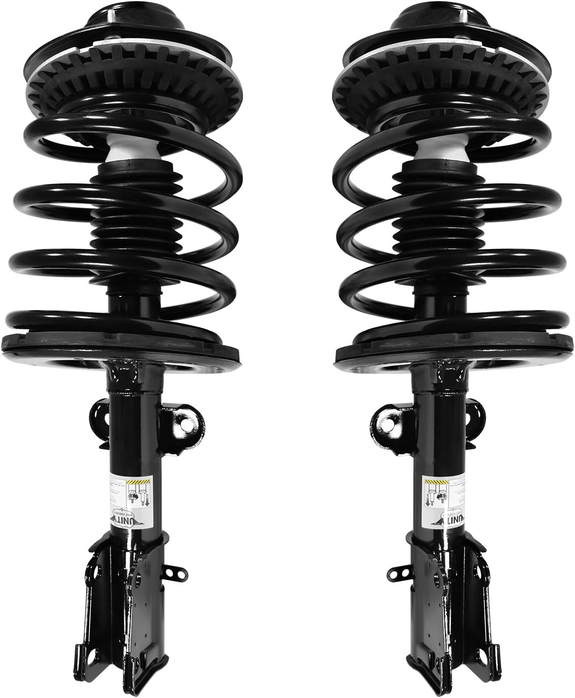 UNITY AUTOMOTIVE 2-11071-11072-001 Front 2 Wheel Complete Strut Assembly Kit 2001-2007 Chrysler Town & Country