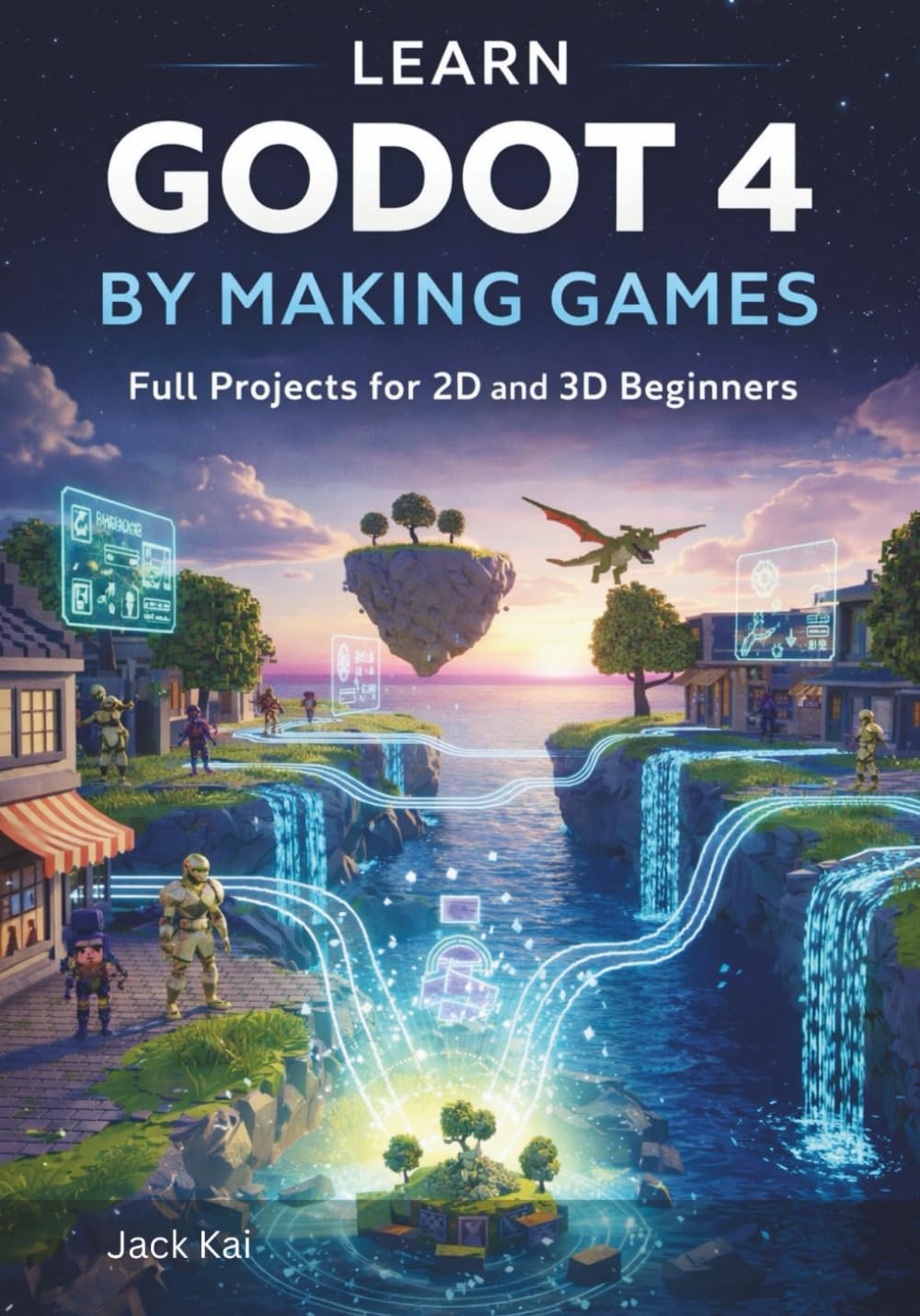 LEARN GODOT 4 BY MAKING GAMES: Full Projects for 2D and 3D Beginners