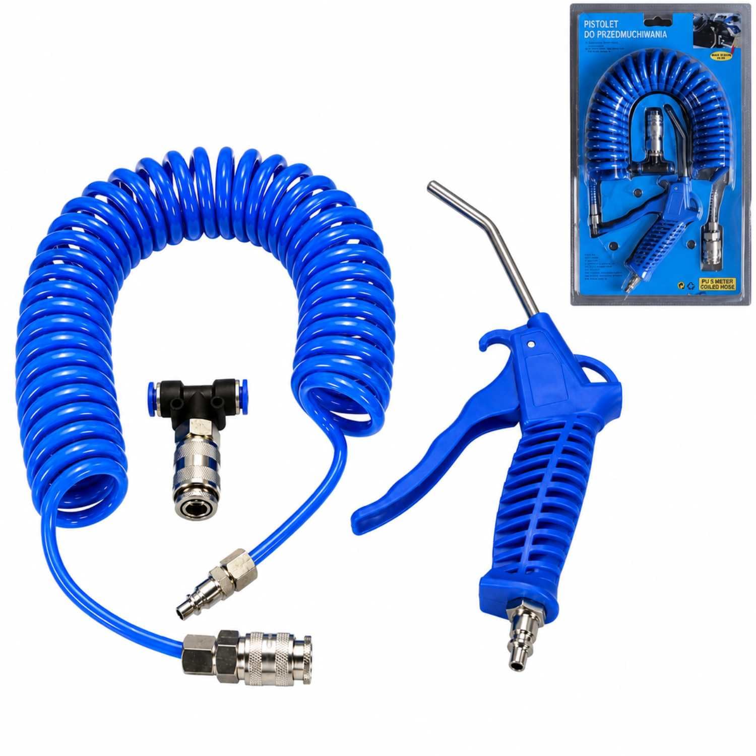 Big Air Blow Gun with 5 m Hose, High Pressure Air Duster for Car and Workshop Eon 2015-image-49