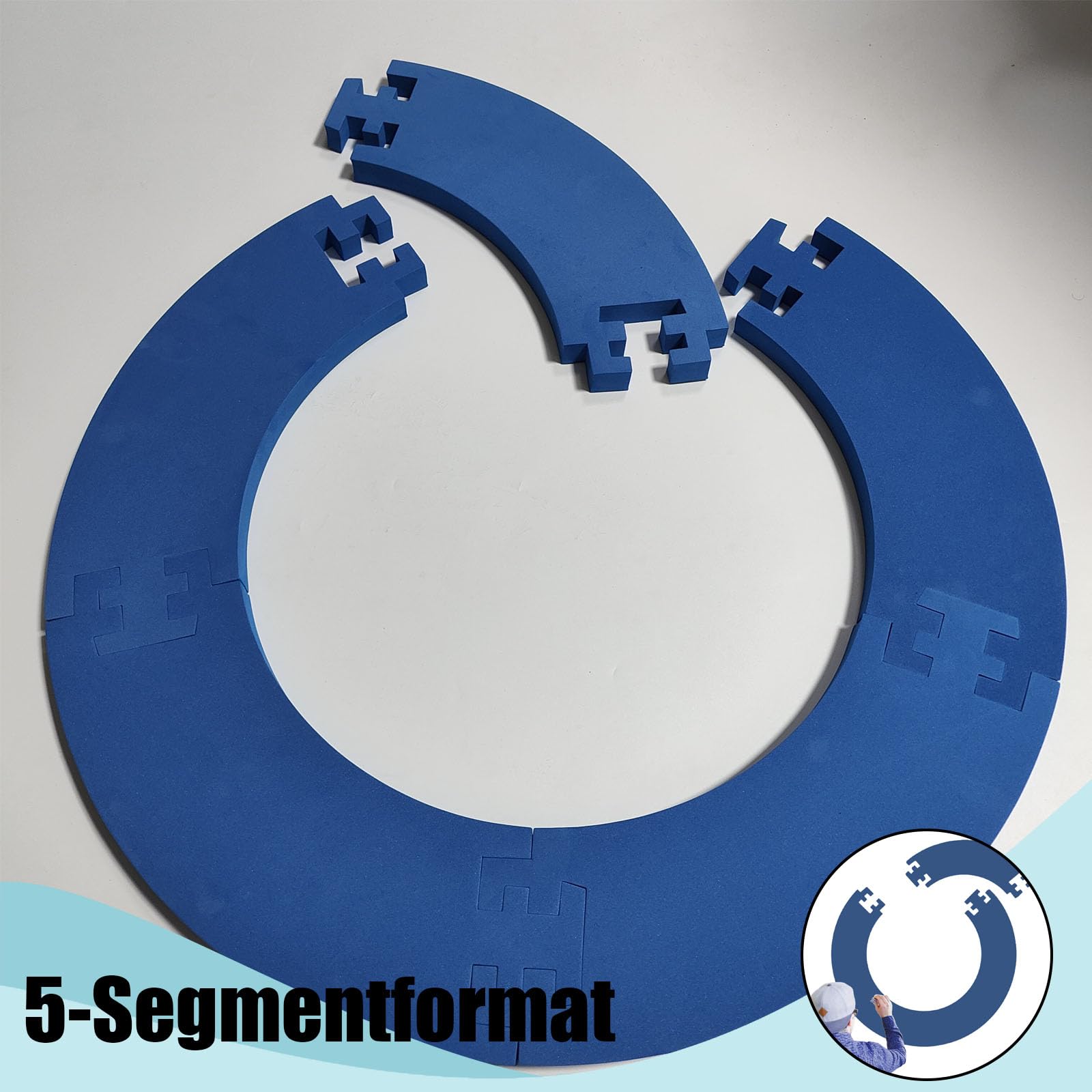 Dart Catchring Surround, anello di raccolta surround per la protezione della parete backboard e facile da trasportare