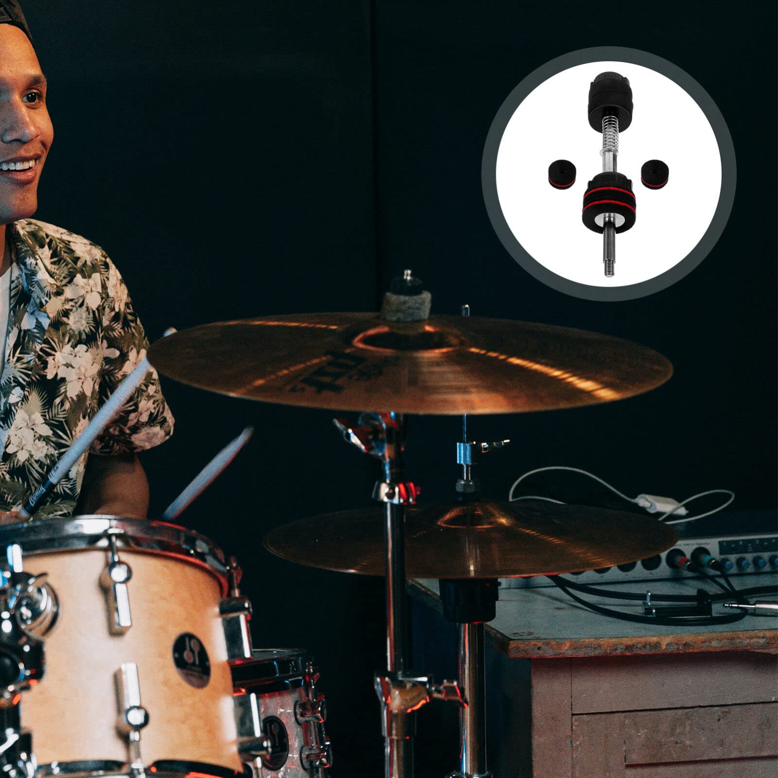 SUPVOX Drum Cymbal Stacker Parts Quick Release Nut for Cymbal Percussion Drum Kit Nuts