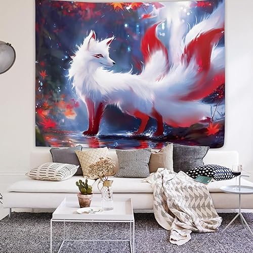 Miniatura 46 de Yookeb Tapiz negro de flores de Matisse de 59 pulgadas de ancho por 51 pulgadas de alto, para colgar en la pared, hojas abstractas, vintage, arte