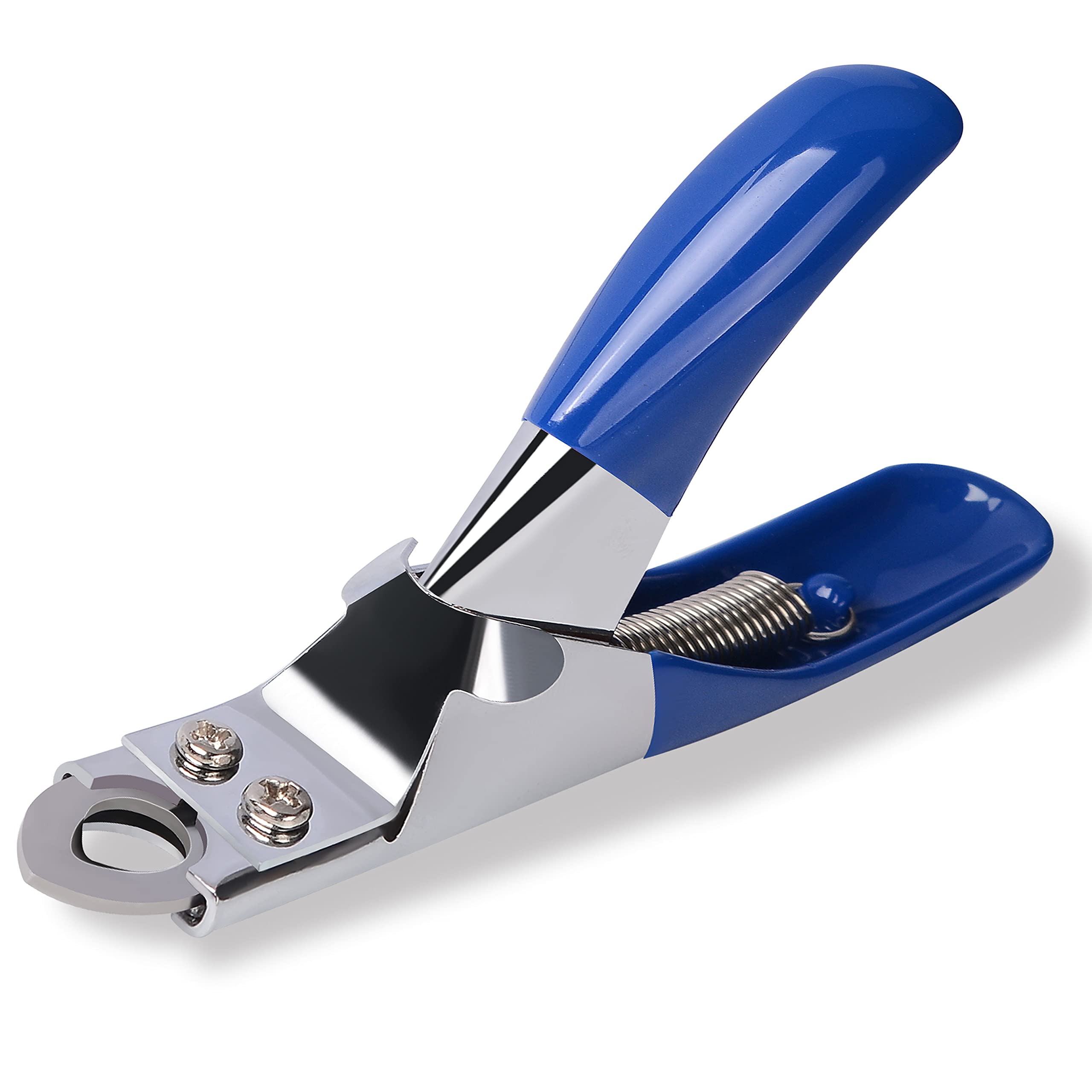 TCH LED Dog Cat Nail Clippers, Professional Pet Claw Trimmer, Free Nail File, Stainless Steel Razor Sharp Blade Dog Toes Cutter Grooming Tools for Small Animal Pets Blue