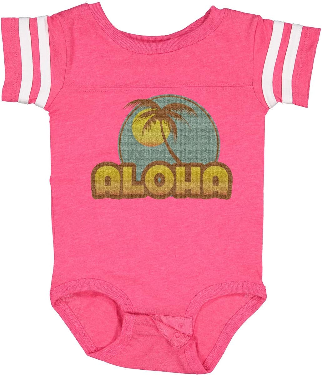 inktastic Aloha Palm Baby Bodysuit