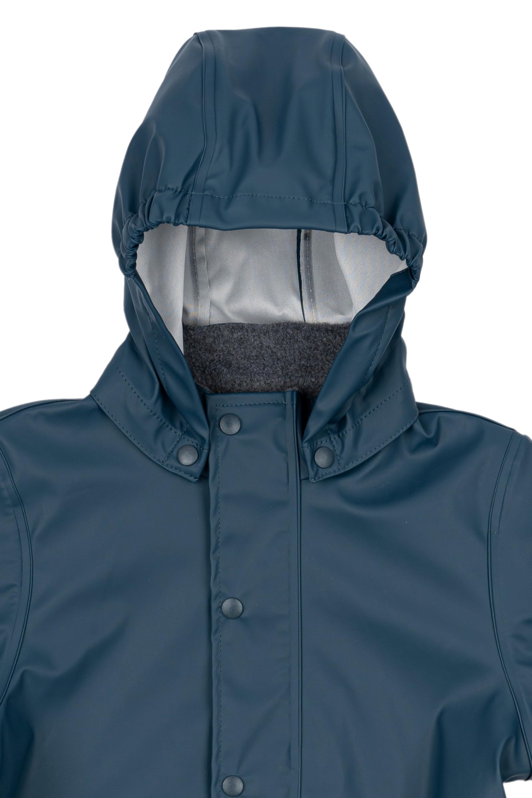 Mikk-line Unisex PU Recycelter Zweiteiliger Regenanzug mit Trägern Orion Blue 110