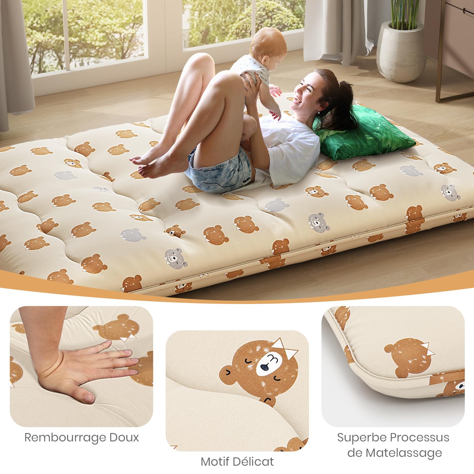 GIANTEX Matelas Futon Japonais Portable