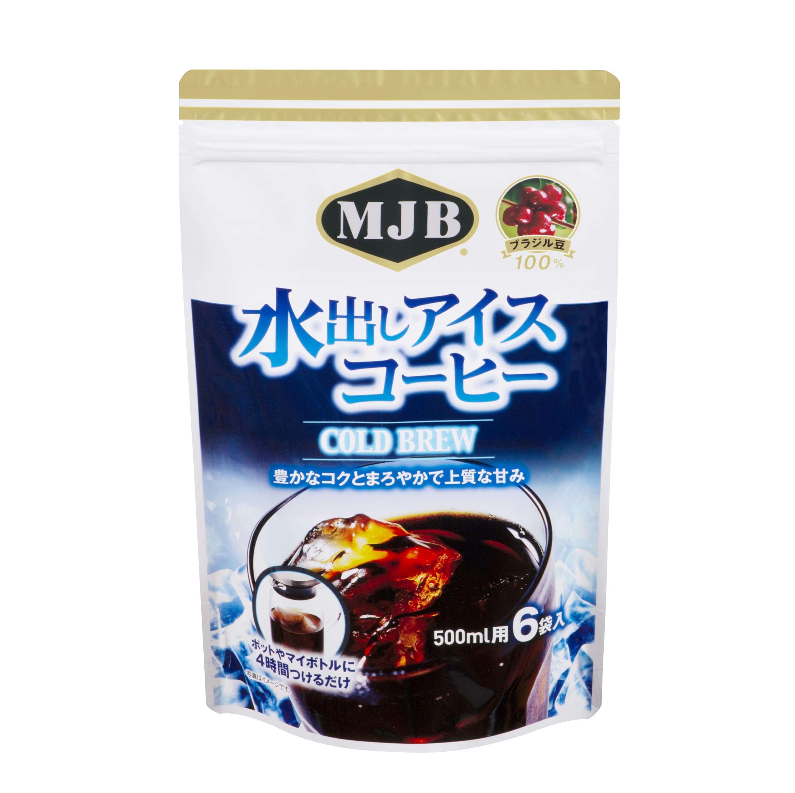 Amazon.co.jp: MJB 水出しアイスコーヒー COLD BREW 18g×6P