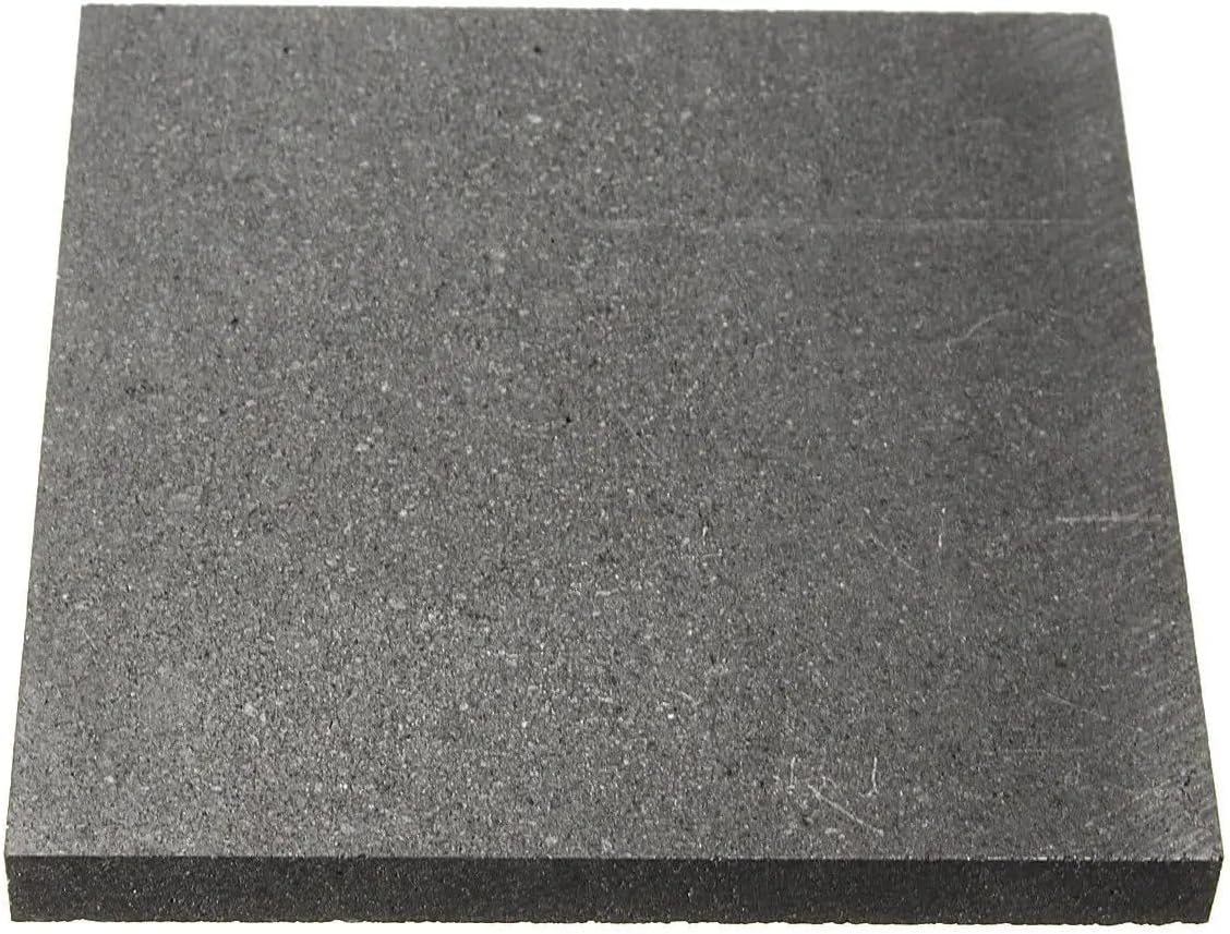 1pcs Graphite Carbon Sheet 4"x4" Electrode Plate - Ultra Thin Soft Graphite Gasket for Versatile Applications(100x100x40mm)