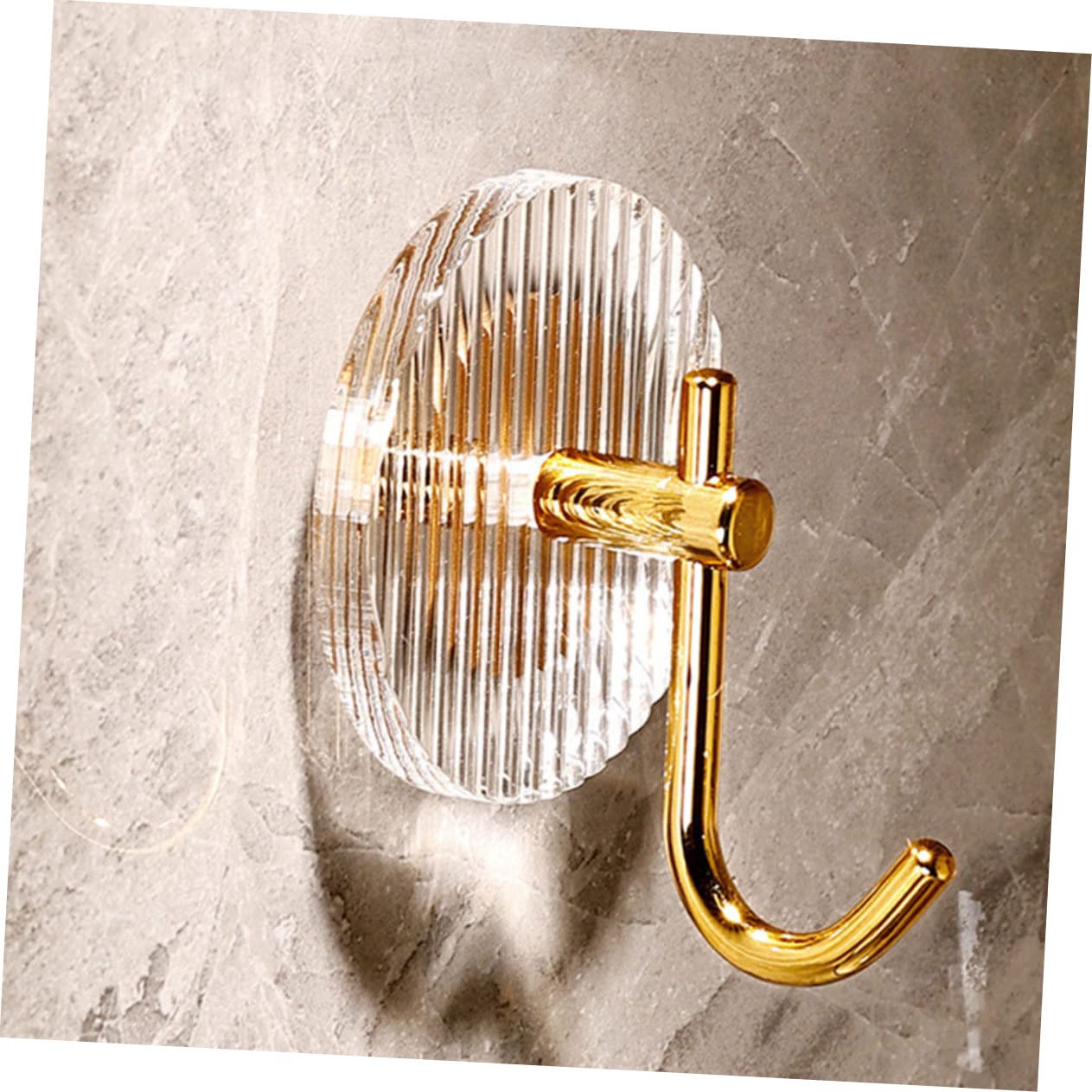 VASDEV Gancho de baño Colgador de Ropa montado en la Pared Toallero de Pared Perchas de Servicio Pesado Sombrero Llavero Colgador Ganchos Adhesivos Colgador de Pared Gancho para Colgar en