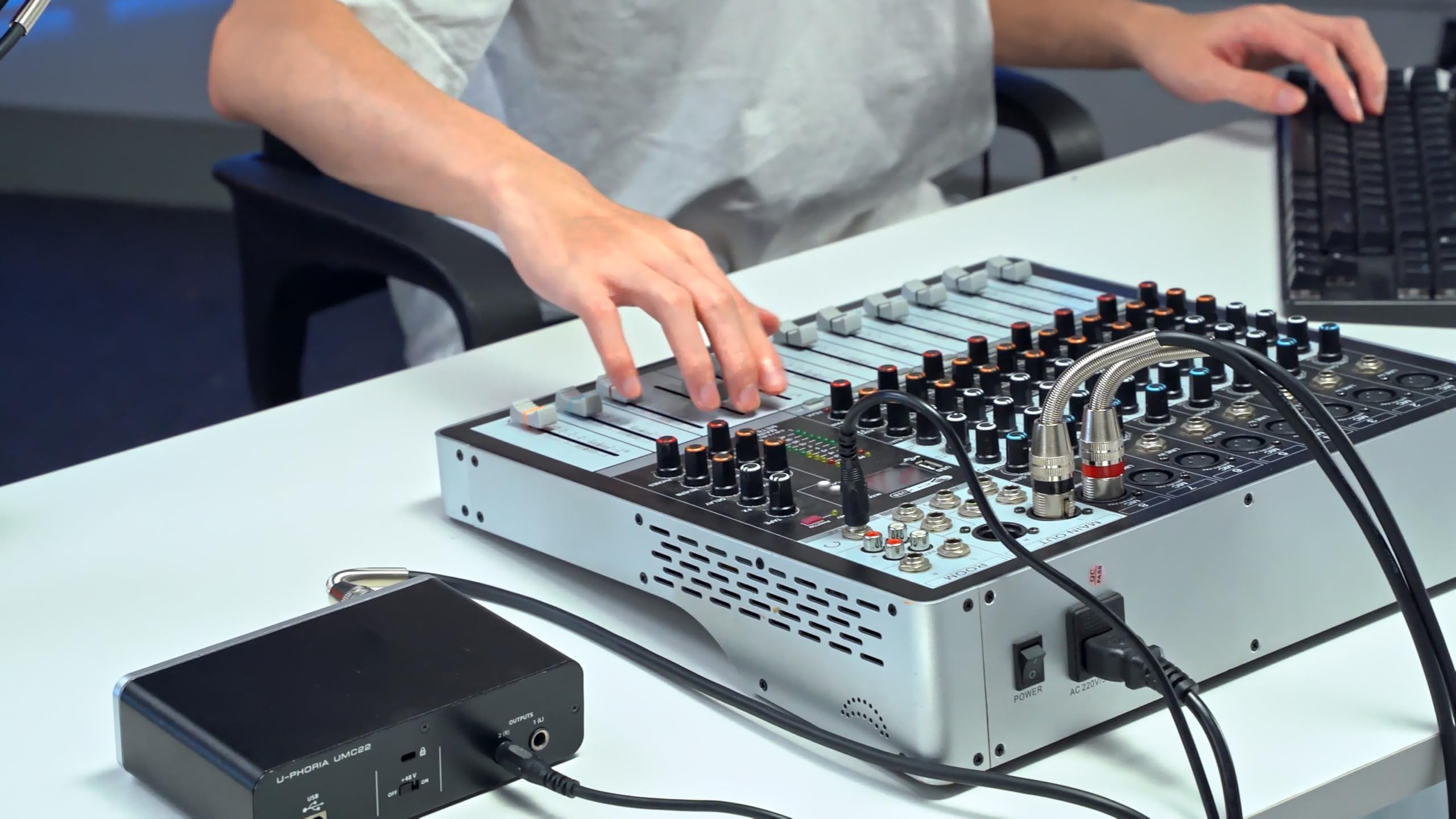 Cavi XLR 50FT/16M 2 confezioni, cavo per microfono bilanciato di alta qualità per impieghi gravosi con connettore per cavo per microfono XLR maschio-femmina a 3 pin compatibile con microfoni, mixer