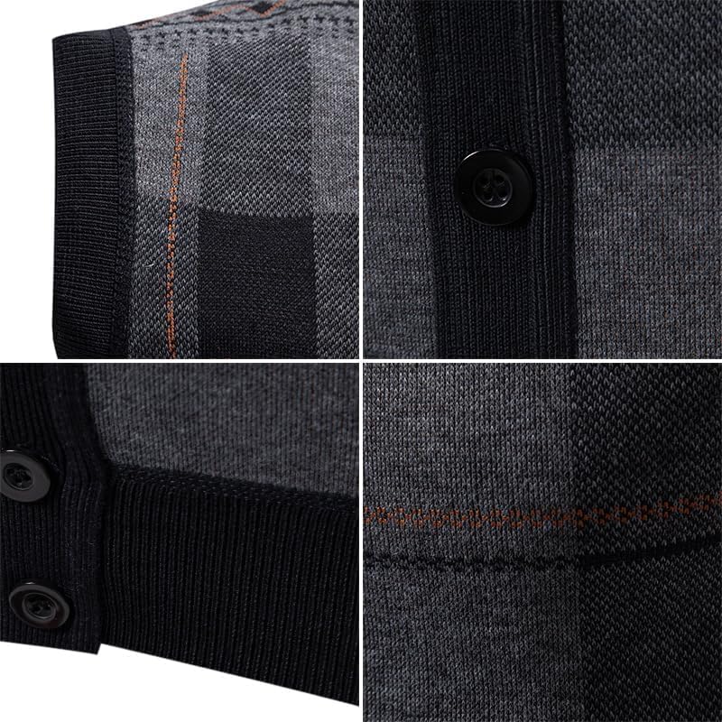 Kamizelka Swetrowa Dla Mężczyzn, Męska Klasyczna Kamizelka Sweter Bez Rękawów Z Dekoltem W Szpic Kamizelka W Paski Z Mieszanki Wełny Kamizelka West Business Pullover D, Grey, L