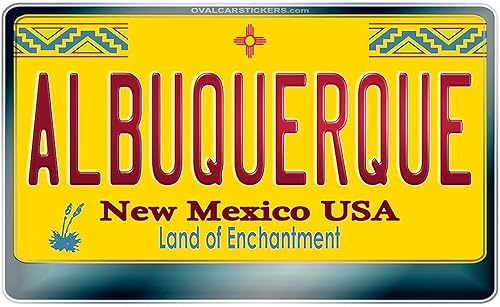 Miniatura 3 de CafePress ALBUQUERQUE New Mexico - Taza grande para placa de matrícula de 15 oz (15.0 fl oz)