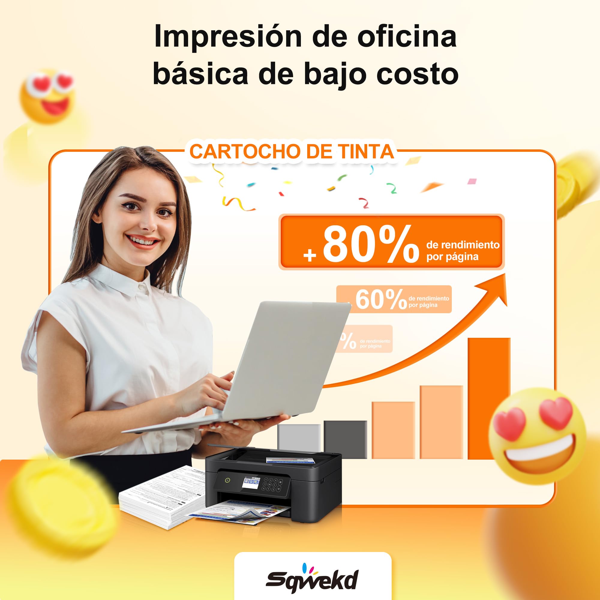 Cartucho Compatible para Epson 604XL Negro Cian Magenta Amarillo 4 Negro 2 Cian 2 Magenta 2 Amarillo