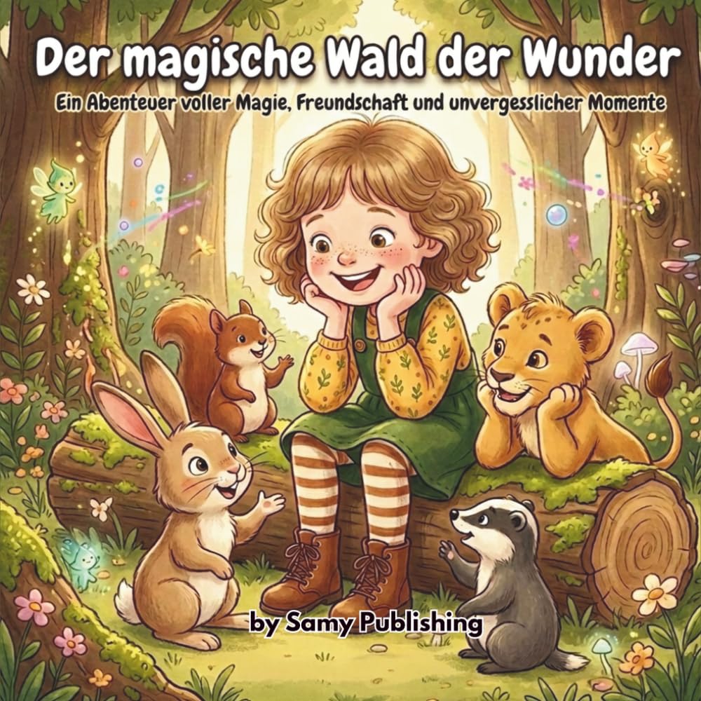 Der magische Wald der Wunder: Ein Kinderbuch über Freundschaft, Mut und Magie – Gute-Nacht-Geschichte für Kinder