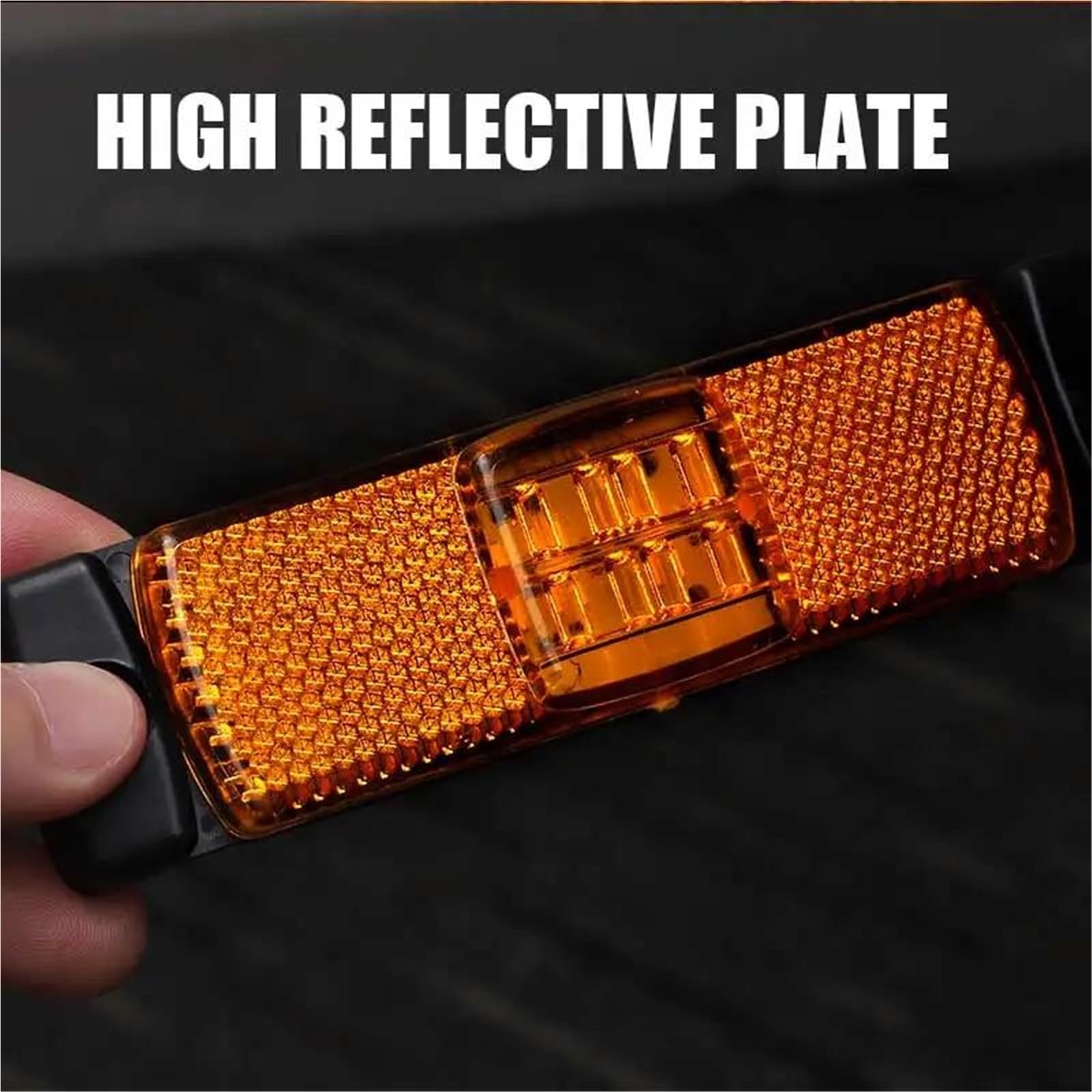 Freccia Auto LED Luci Posizione Laterali Indicatore Ingombro Luce Segnalazione Per Camion Rimorchio Furgone Pick-up Barca Indicatore Laterale(10pcs Red)