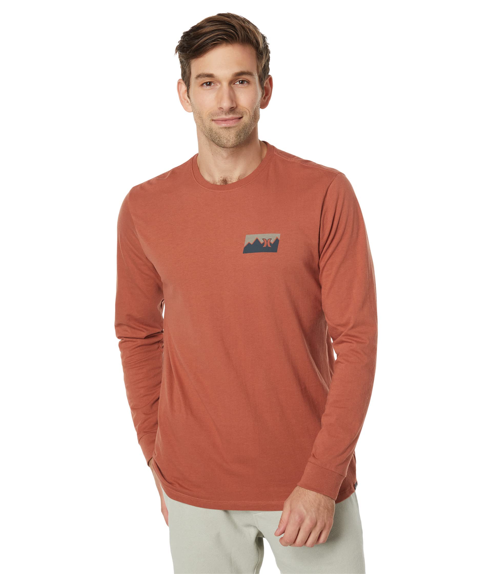 HurleyMen's Evd Range Ls T-shirt