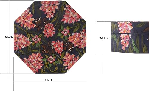 Miniatura 6 de storeindya Joyero de madera para baratijas cajas de recuerdo hechas a mano Navidad Acción de Gracias caja organizadora caja organizadora decoración