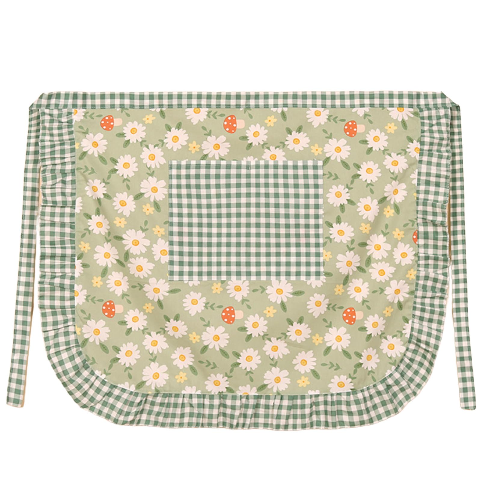 FAIRYGATE Floral Aprons for Women - Flower Neck Aprons for Cooking Gardening & BBQ - Easy Clean, FGHJA5552
