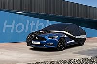 Vista 7 de Funda para Automóvil Cupé de 10 Capas Impermeable para Todo Clima para Automóviles, 100% Impermeable Fundas para Automóviles de Exterior Protección