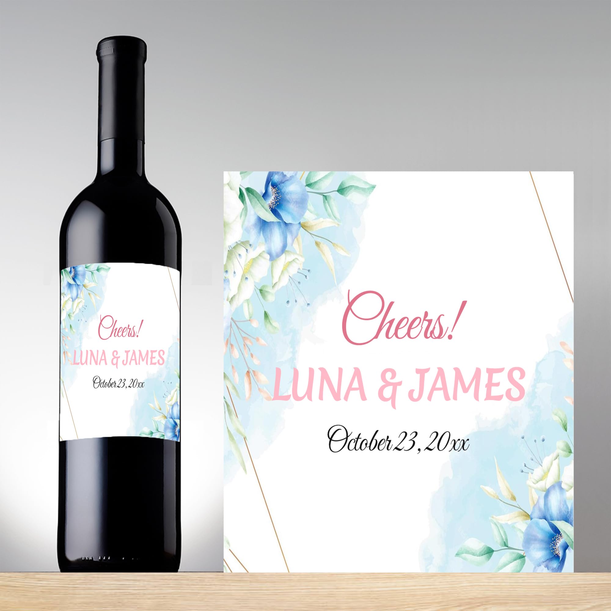 amazon-com-wine-bottle-labels-custom-for-party-gift-ideas-waterproof-personalized-wine-labels-for-retirement-engagement-party-decorations-thank-you-wine-labels-for-wedding-birthday-graduation-new-home-home-kitchen for Free Printable Birthday Wine Labels Amazon.com: Wine Bottle Labels Custom for Party Gift Ideas, Waterproof Personalized Wine Labels for Retirement/Engagement Party Decorations, Thank You Wine Labels for Wedding Birthday Graduation New Home : Home & Kitchen for Free Printable Birthday Wine Labels