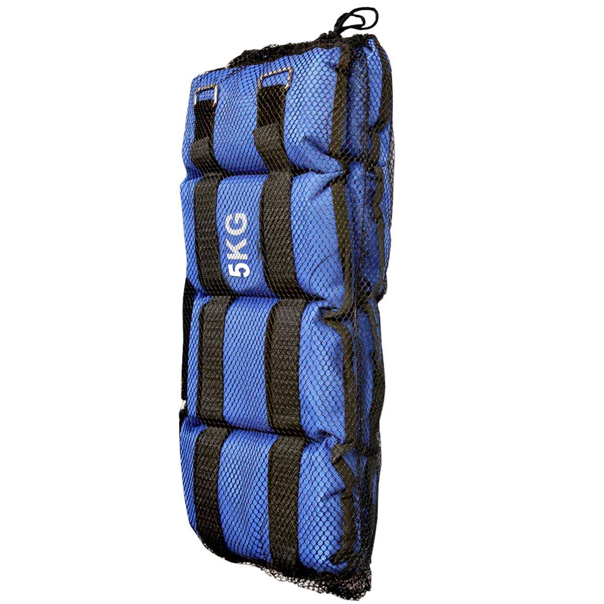 Pack de 2 Pesas de 5 Kilos. para Tobillos y/o muñecas, TAMAÑO: 40 x 16. para Correr, Gimnasio, Footing. Correas Ajustables, Transpirable. Máxima Comodidad.