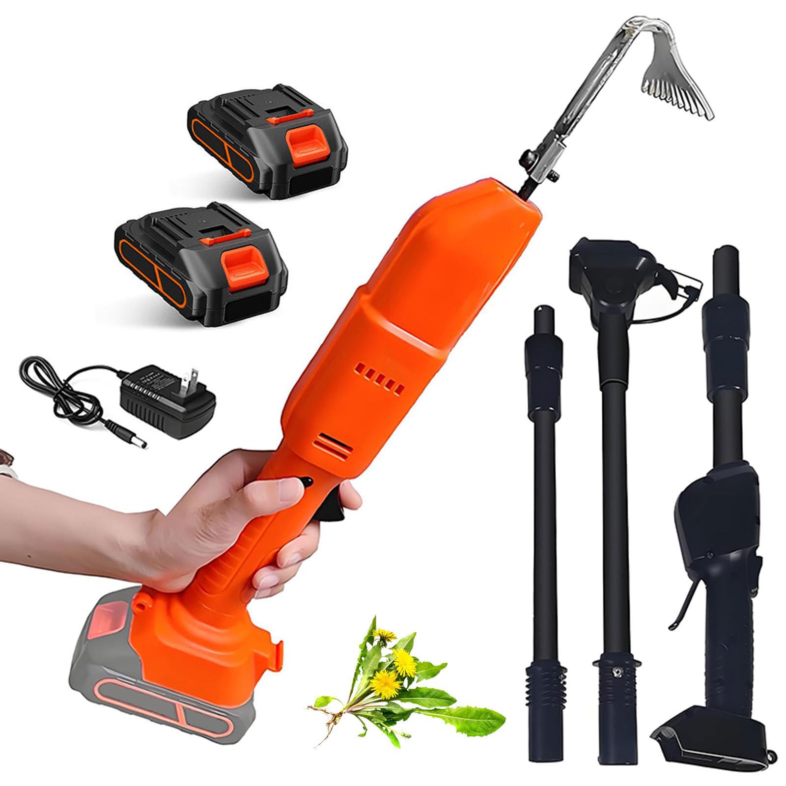 Cultivateur électrique pour éliminer les mauvaises herbes sans effort avec sa hand hoe intégrée