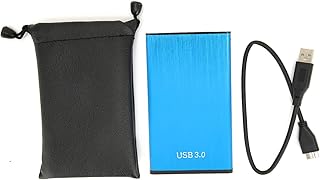 Vbestlife 2.5 Inch Mobile Hard Drive, USB3.0 Mobile Hard Drive, Portable External Hard Drive, Portable External Storage, Plug and Play, 50130M / S, for Notebook, Desktop, Computer, PC(80G)