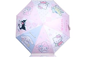 Anime Hello Kitty Umbrella Windproof Auto Open Close