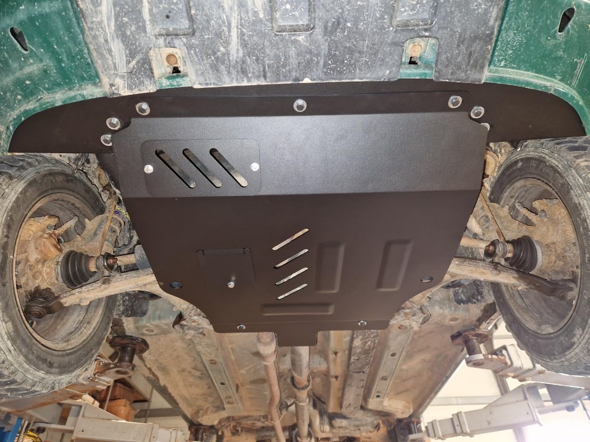 Piastra paramotore in acciaio compatibile con Fiat Panda 4x4