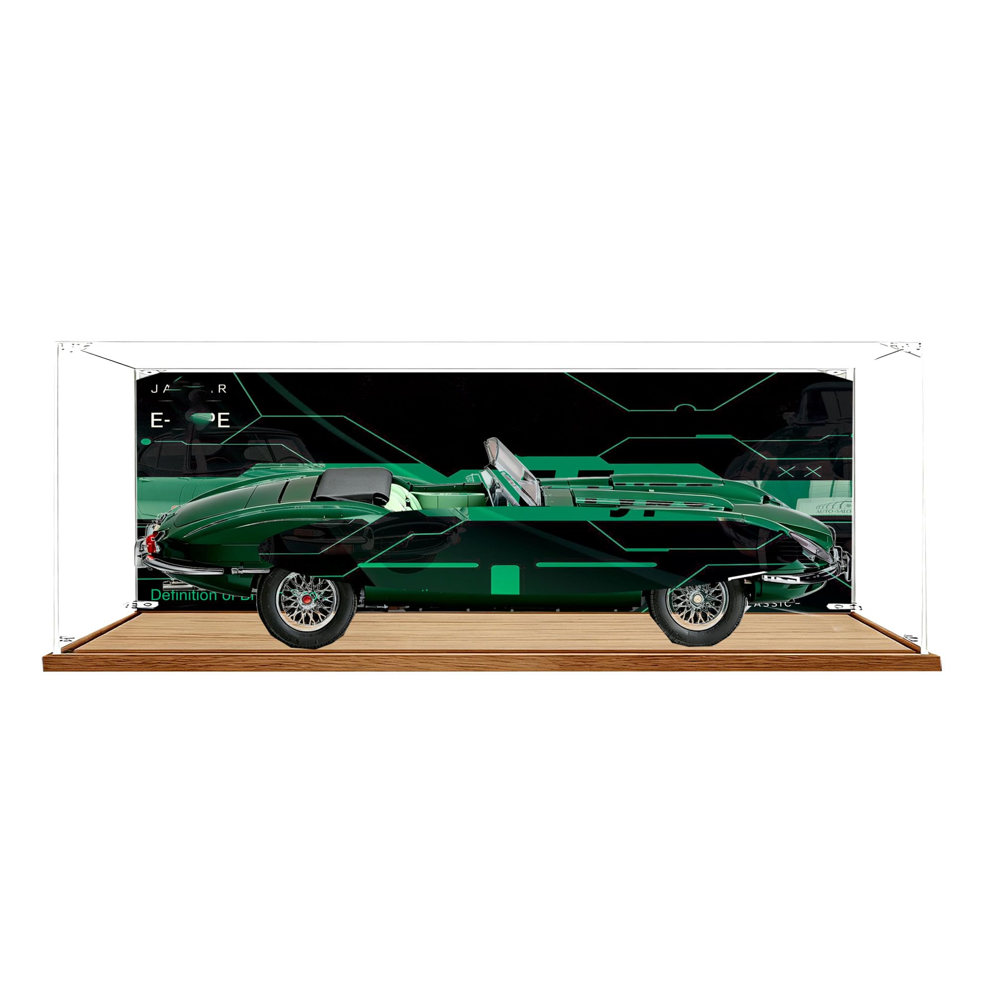 Clear Acrylic Showcase Box for Le-go 11381 Sets (Background 3)