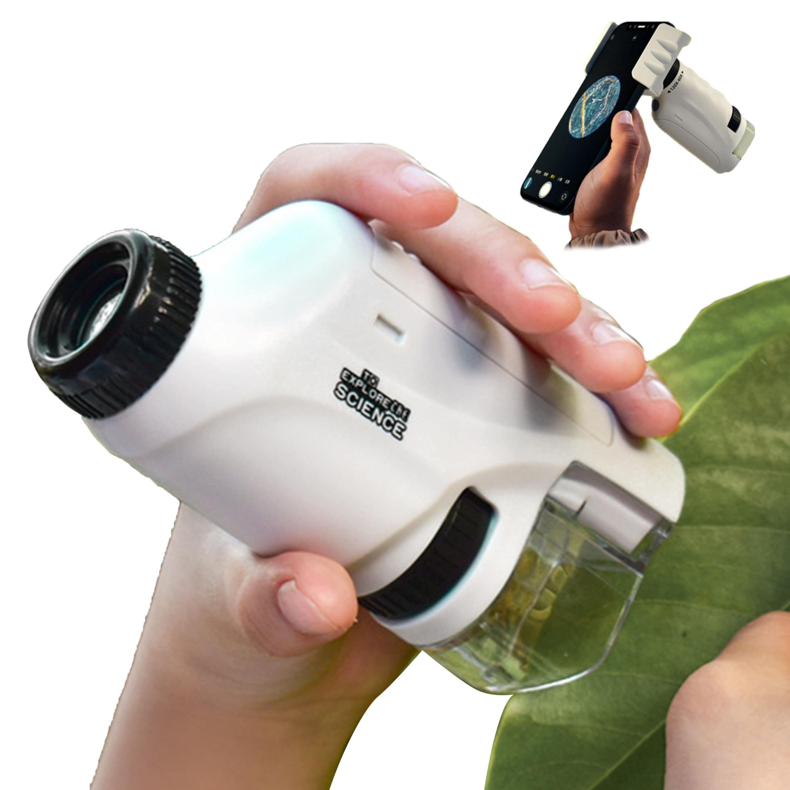 Amazon.co.jp: 顕微鏡 最大120倍ズーム単眼 顕微鏡レンズ部品 : おもちゃ