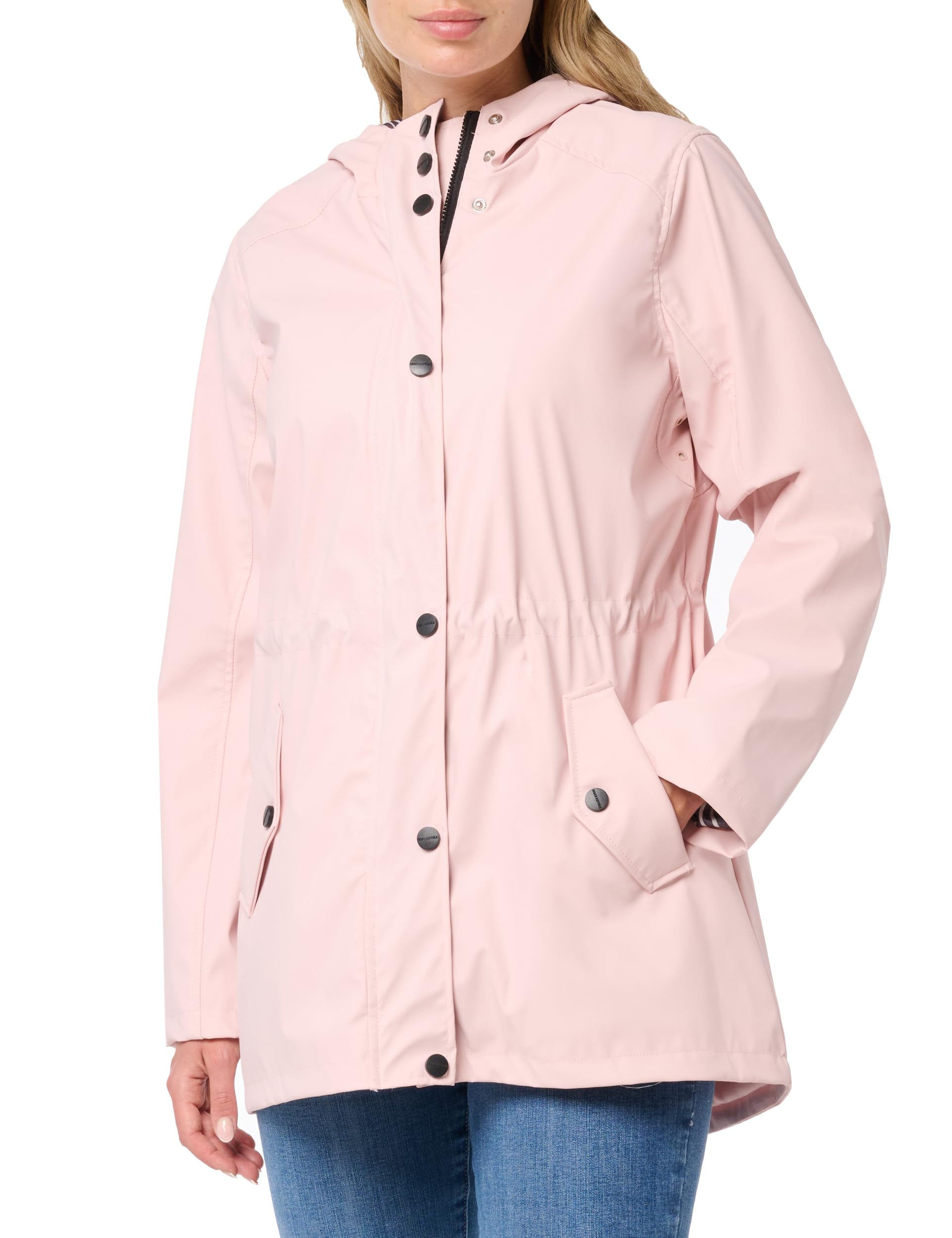 URBAN REPUBLIC Womens Vinyl Raincoat Anorak