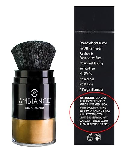 Miniatura 7 de Ambiance Dry Shampoo Limpia 3 en 1 cubre y oculta Absorbe el aceite para refrescar el cabello estimulando el cuerpo y el brillo Cubre las raíces y