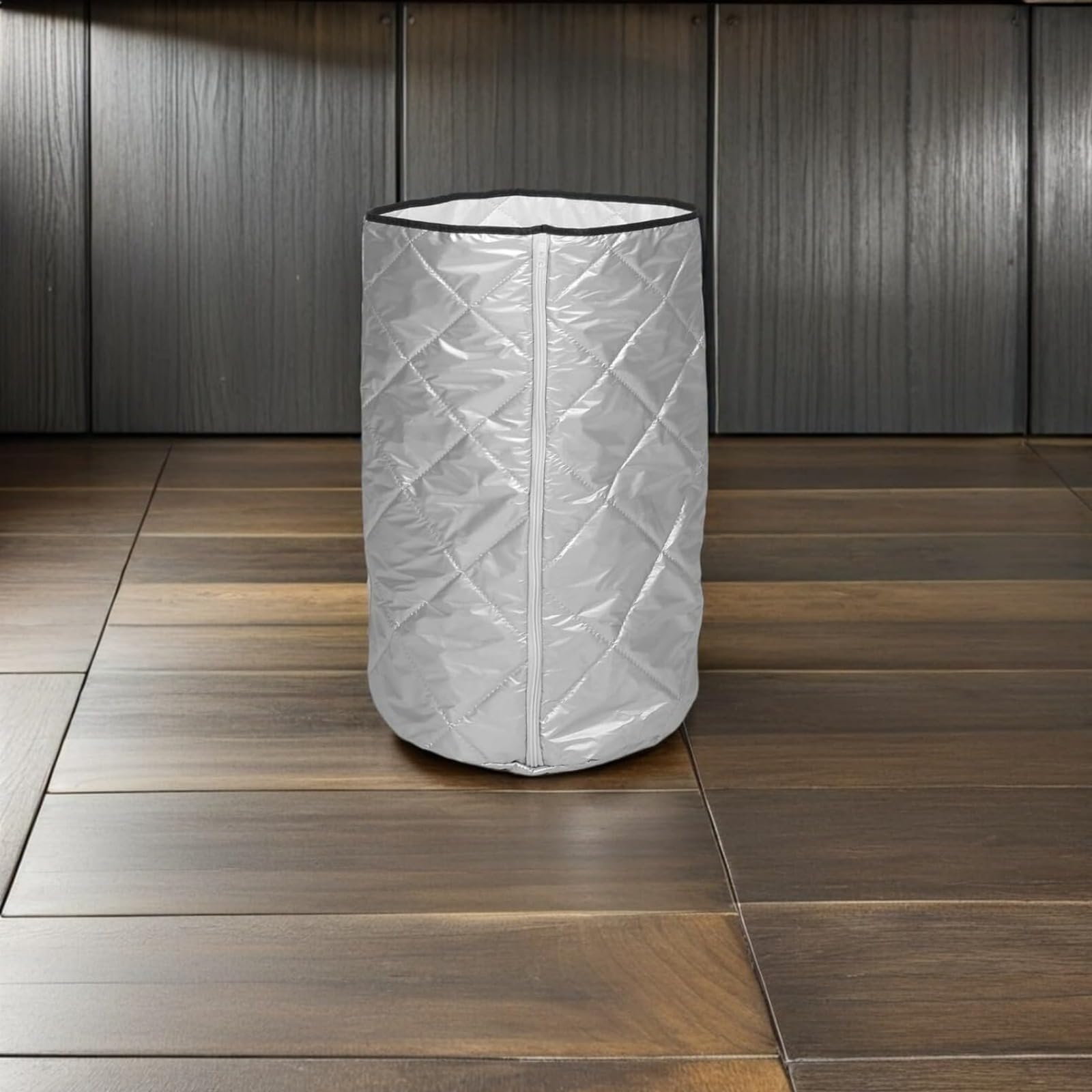 Copertura per Bombola di Gas in Tessuto Oxford Impermeabile, con Isolamento Termico e Protezione UV, Antipolvere per Uso Esterno, Campeggio, Adatta per Bombole di Butano e Propano (34x34x68 cm)
