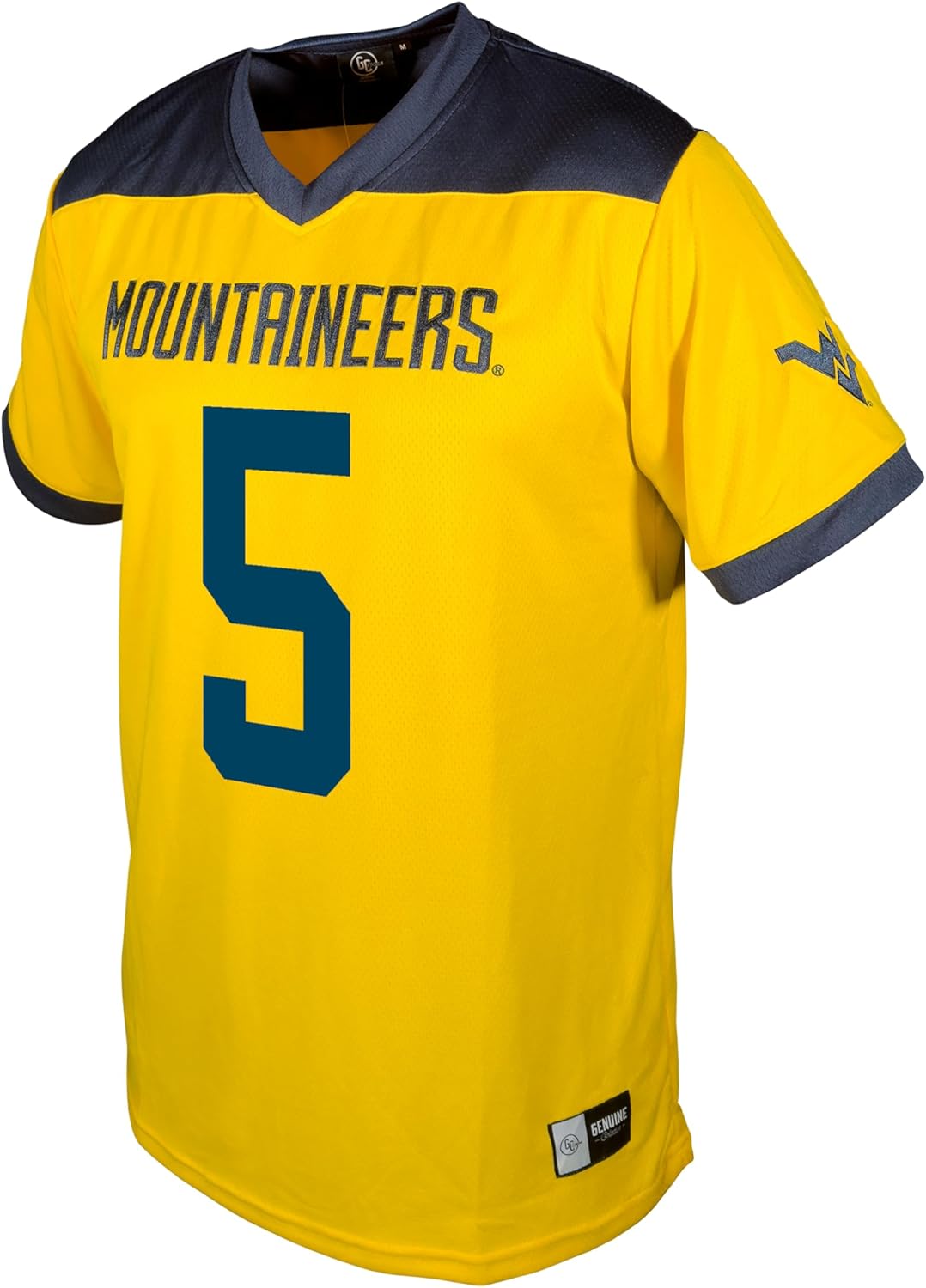 Men's Standard West Virginia Mountaineers Football, Gold