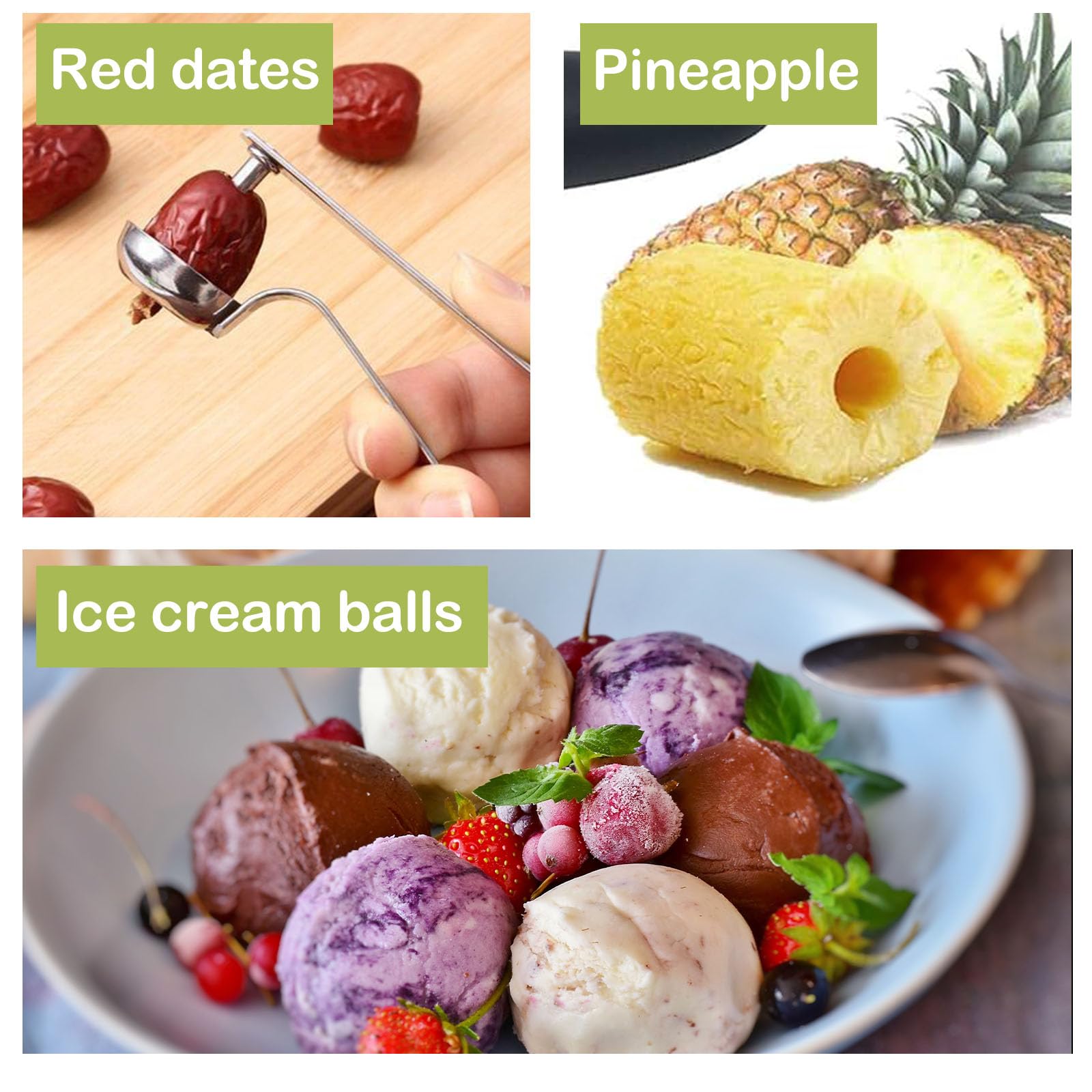 Vide Pomme, Outil De Vide-Pomme, Dénoyauteur Olives Pitter