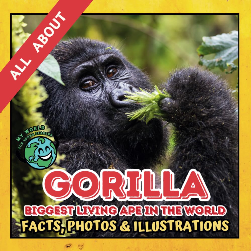 All about Gorilla | Facts, Photos and Illustrations: A Picture Book for Kids and Toddlers | Screen-Free Infotainment (MY WORLD for YOUNG READERS)