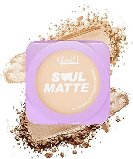 Glam21 Soul Matte Oil Control 2 in 1 Compact Powder | 2 Matte Shades | Air Light Formula & Stay Upto 10 hrs | Rich With Hy Price In India